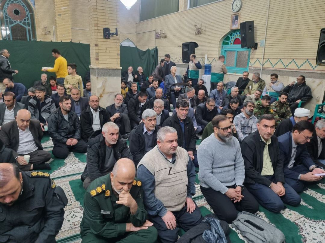 آئین افتتاح یادمان شهدای گمنام شهر صنعتی کاوه