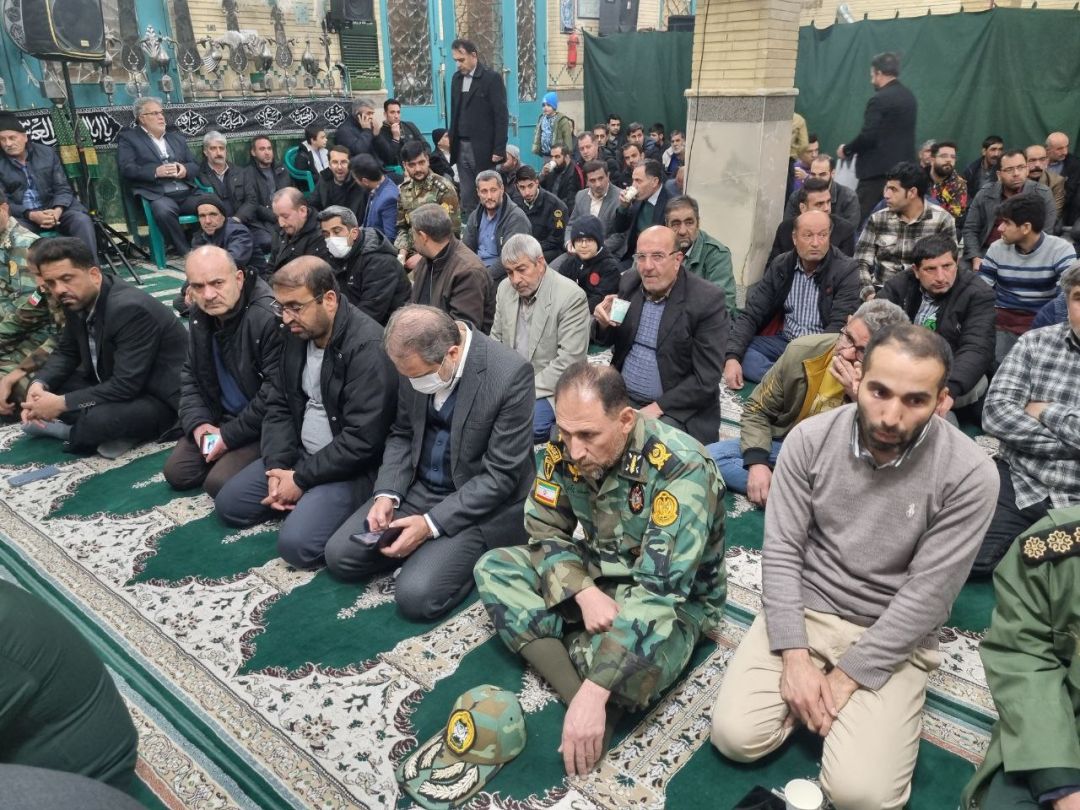 آئین افتتاح یادمان شهدای گمنام شهر صنعتی کاوه