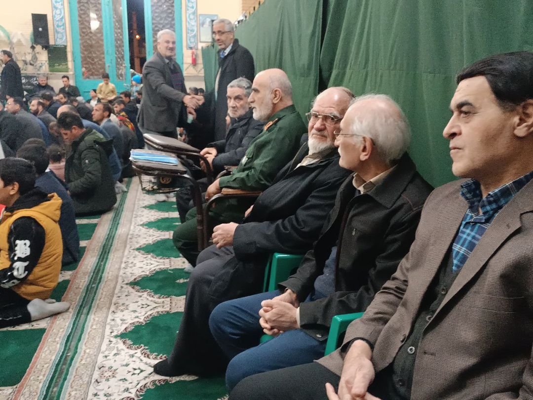 آئین افتتاح یادمان شهدای گمنام شهر صنعتی کاوه