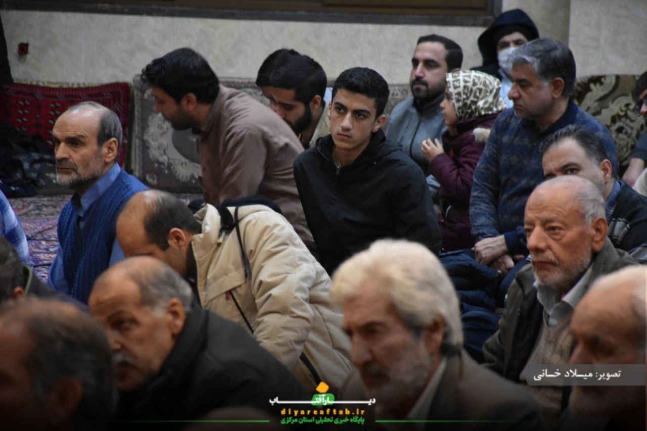 اجتماع حامیان جبهه مقاومت در اراک
