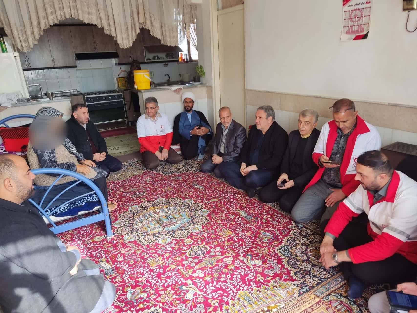 نذر خدمت در روستای امام‌آباد ساوه برگزار شد