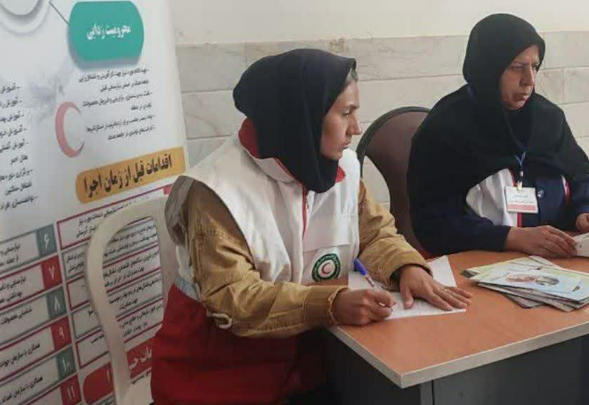 نذر خدمت در روستای امام‌آباد ساوه برگزار شد