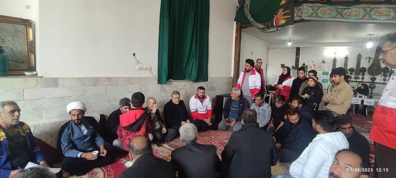 نذر خدمت در روستای امام‌آباد ساوه برگزار شد