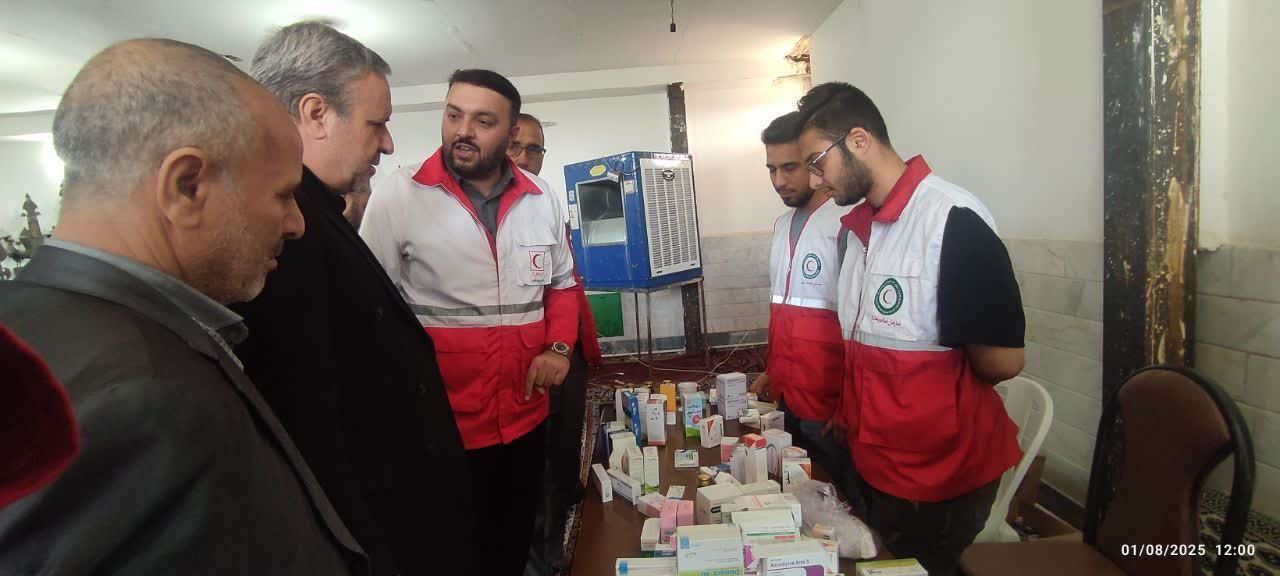 نذر خدمت در روستای امام‌آباد ساوه برگزار شد