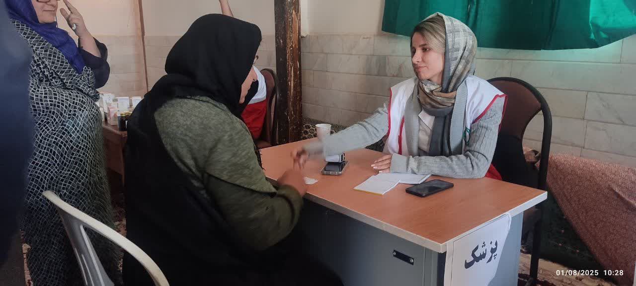 نذر خدمت در روستای امام‌آباد ساوه برگزار شد