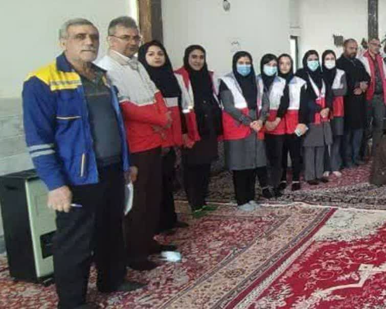 نذر خدمت در روستای امام‌آباد ساوه برگزار شد