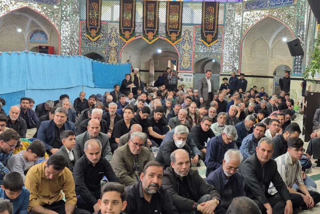 مراسم احیای آخرین شب قدر در ساوه