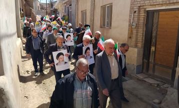 خروش دلیجانی‌ها در حمایت از مردم فلسطین