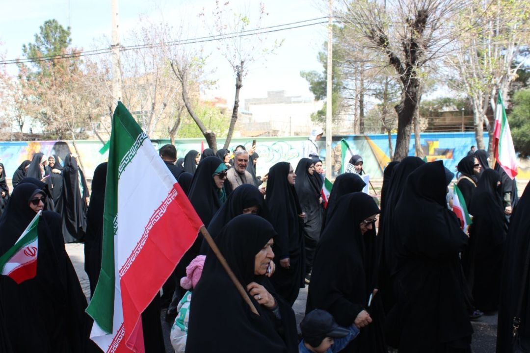 شکوه حضور مردم انقلابی زرندیه در روز قدس