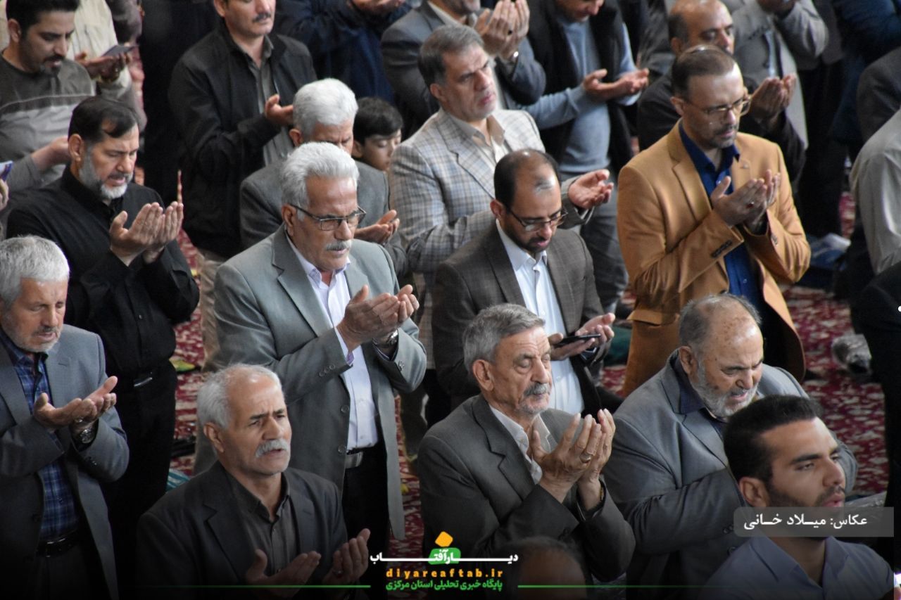 شکوه حضور مردم اراک در نماز عید فطر