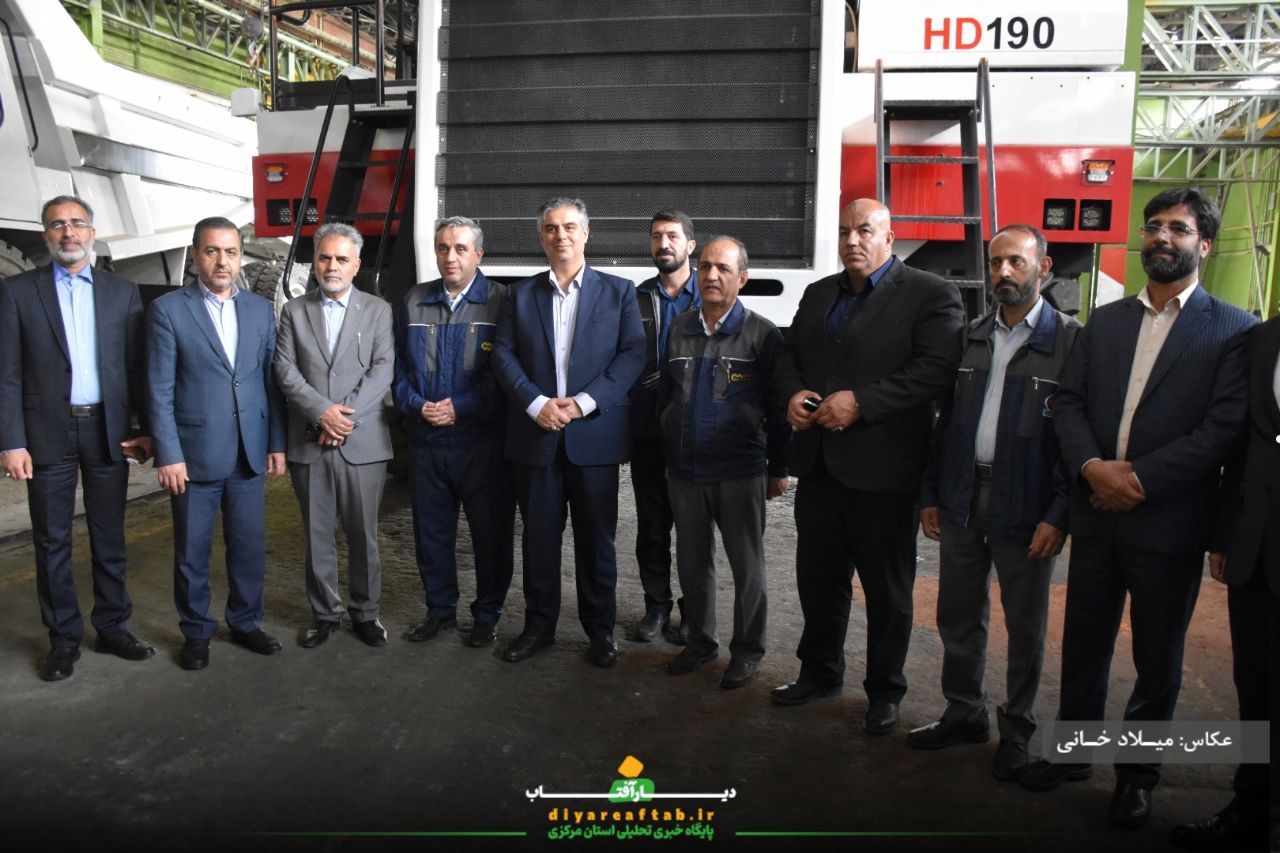 تقدیر استاندار از کارگران هپکو اراک