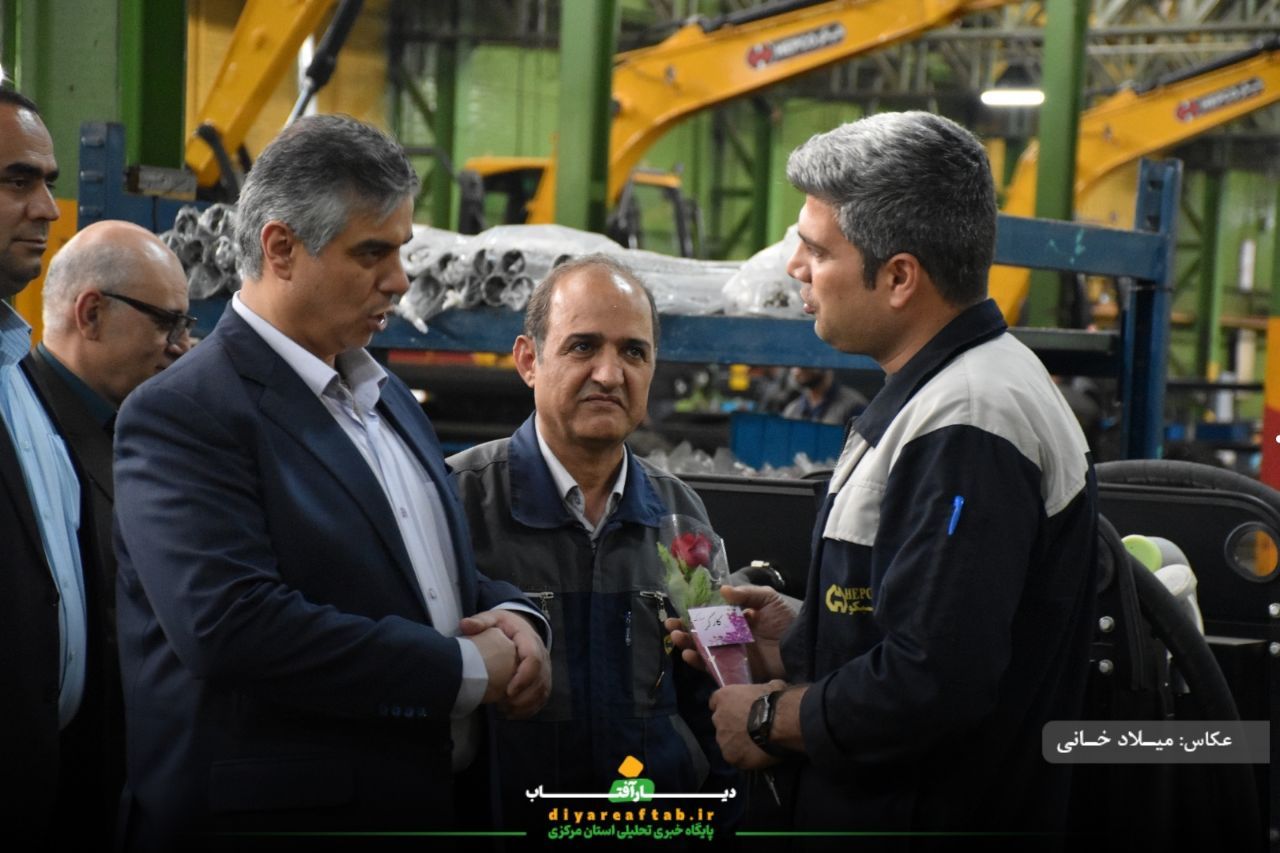 تقدیر استاندار از کارگران هپکو اراک