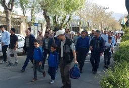 پیادهروی خانوادگی در تفرش