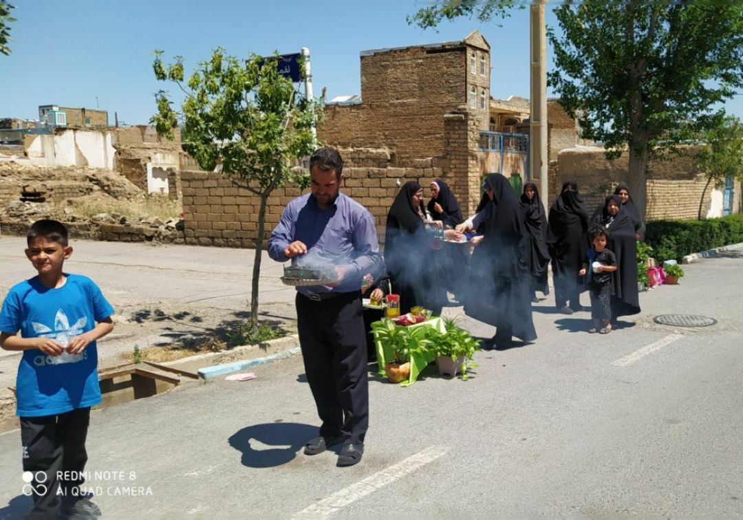 حضور خادمان رضوی در خنداب