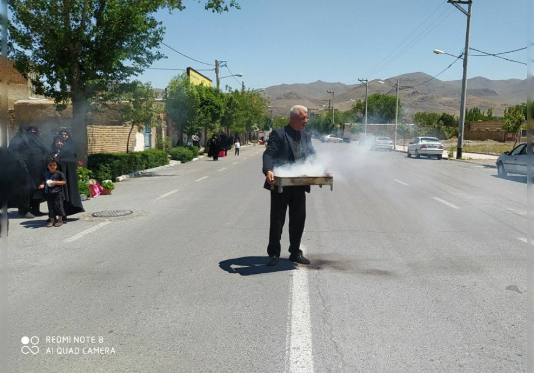 حضور خادمان رضوی در خنداب