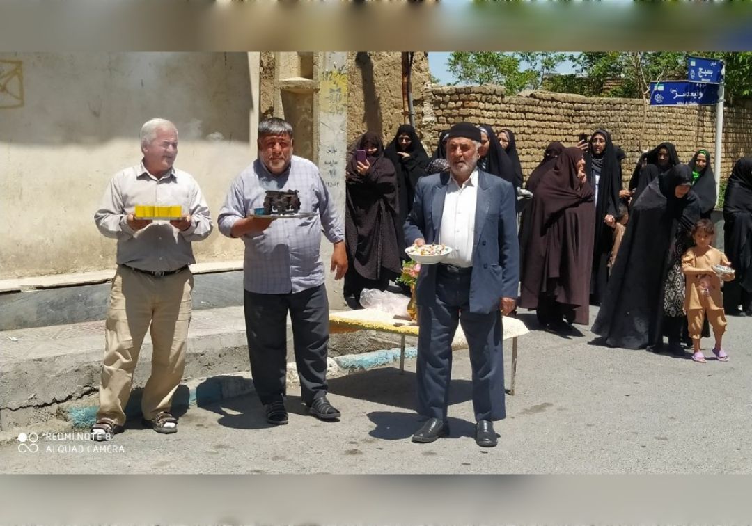 حضور خادمان رضوی در خنداب