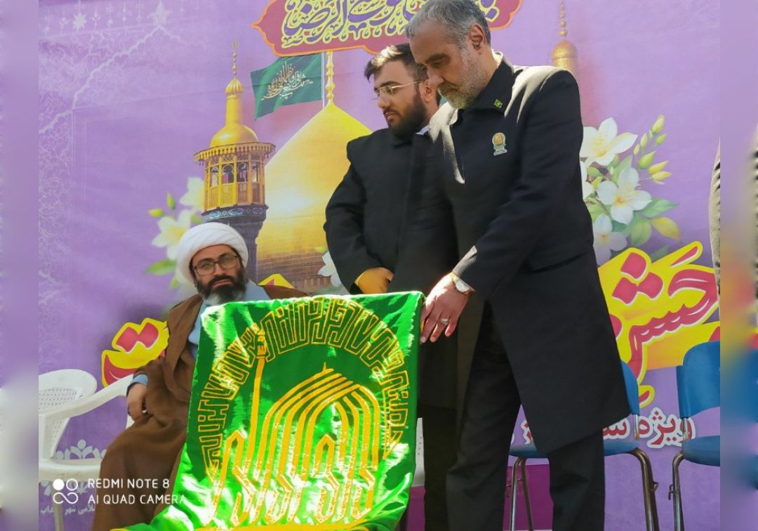 حضور خادمان رضوی در خنداب