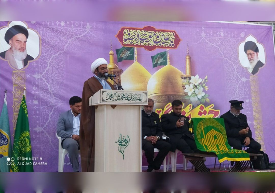 حضور خادمان رضوی در خنداب