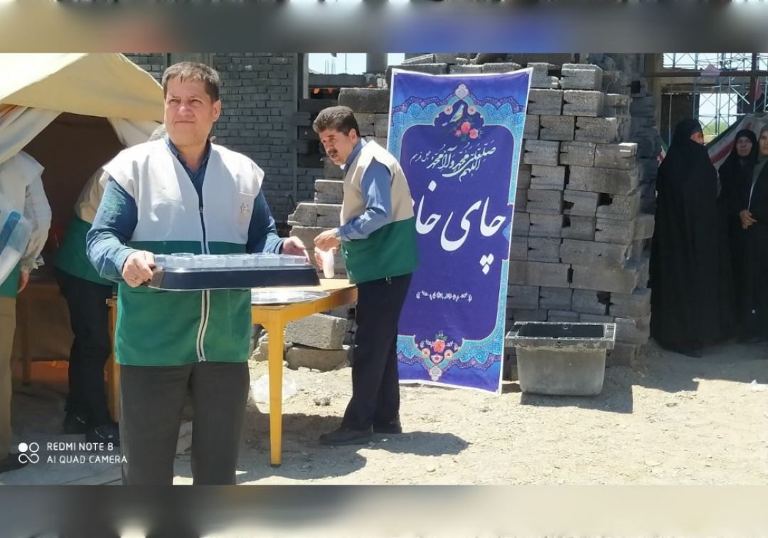 حضور خادمان رضوی در خنداب
