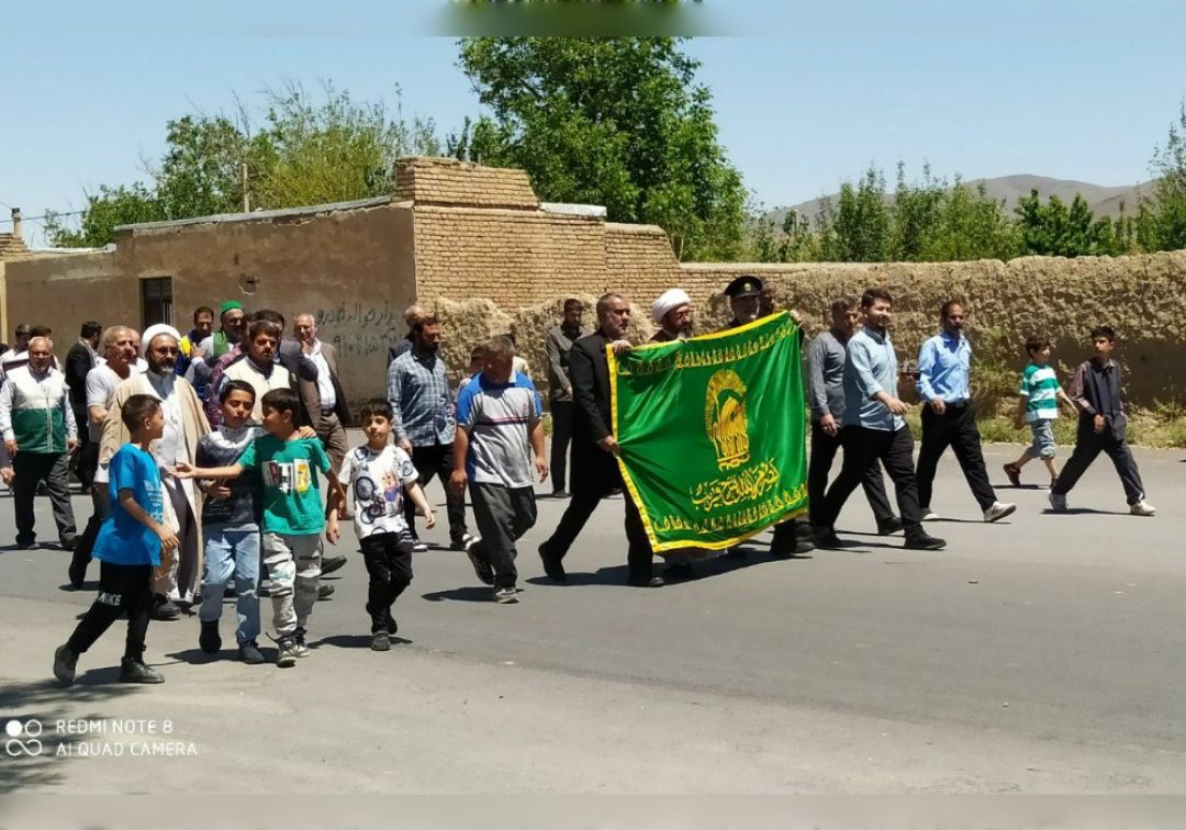 حضور خادمان رضوی در خنداب
