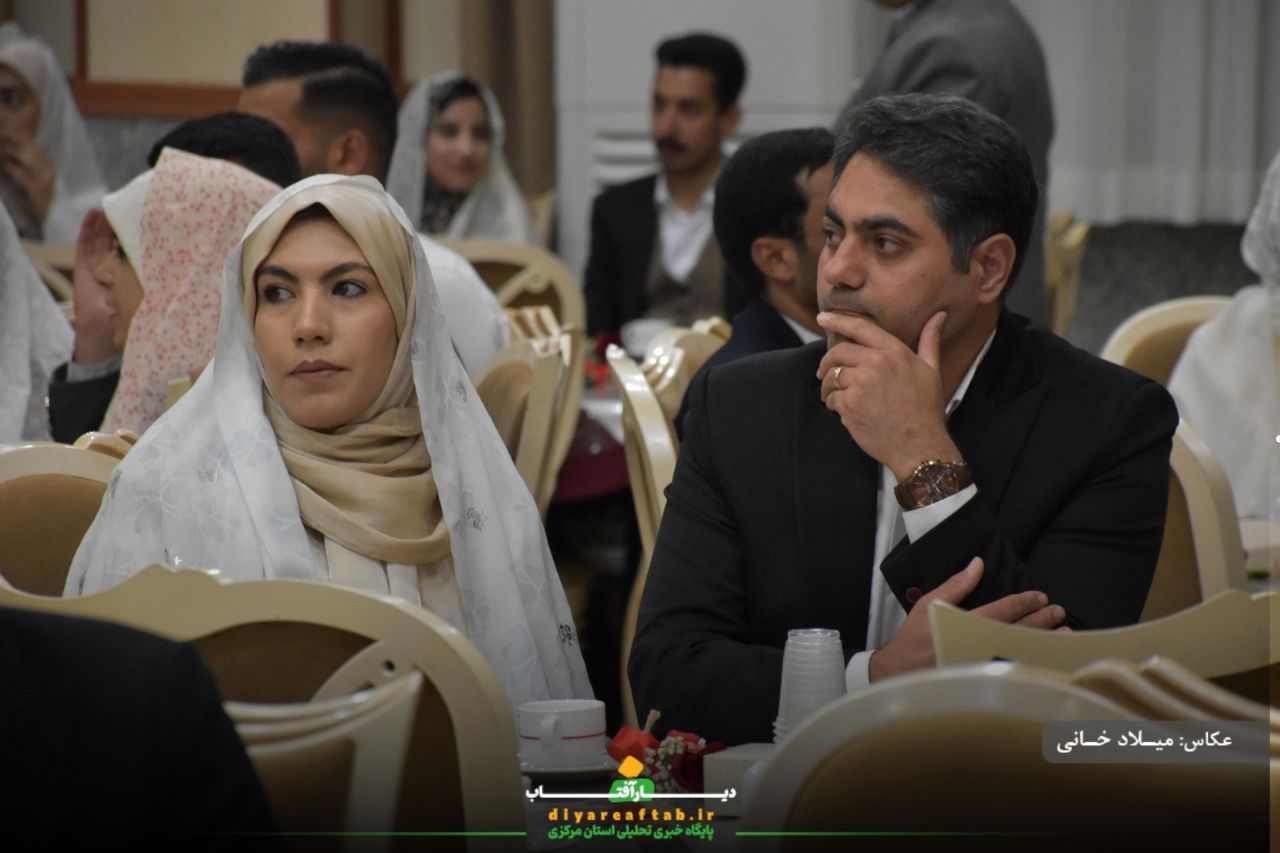 جشن ازدواج آسان ۱۱۴ زوج اراکی