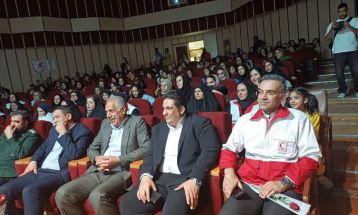 گرامیداشت هفته هلال احمر در تفرش