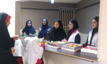گرامیداشت هفته هلال احمر در تفرش