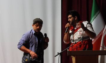 گرامیداشت هفته هلال احمر در تفرش