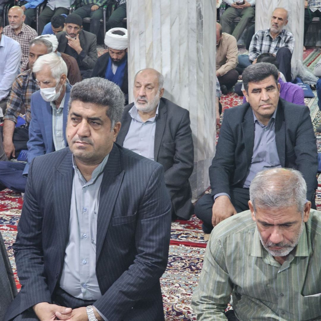 نخستین سالگرد شهید رئیسی در ساوه