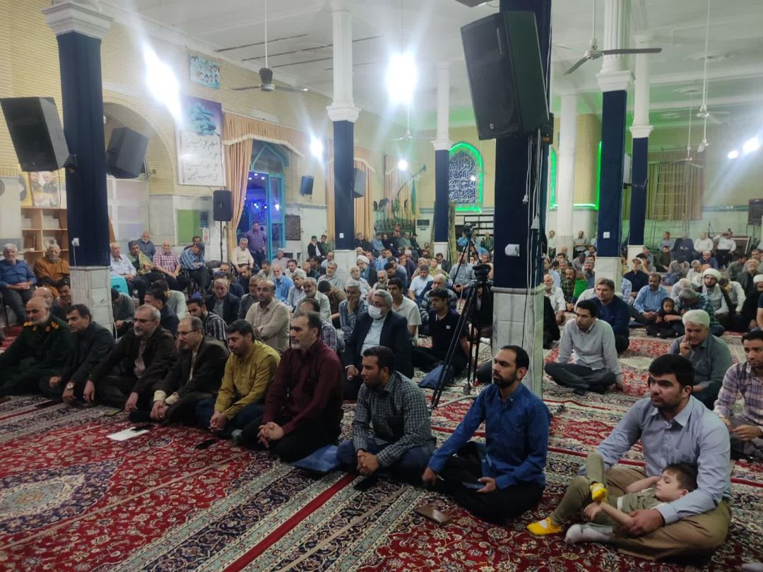 نخستین سالگرد شهید رئیسی در ساوه