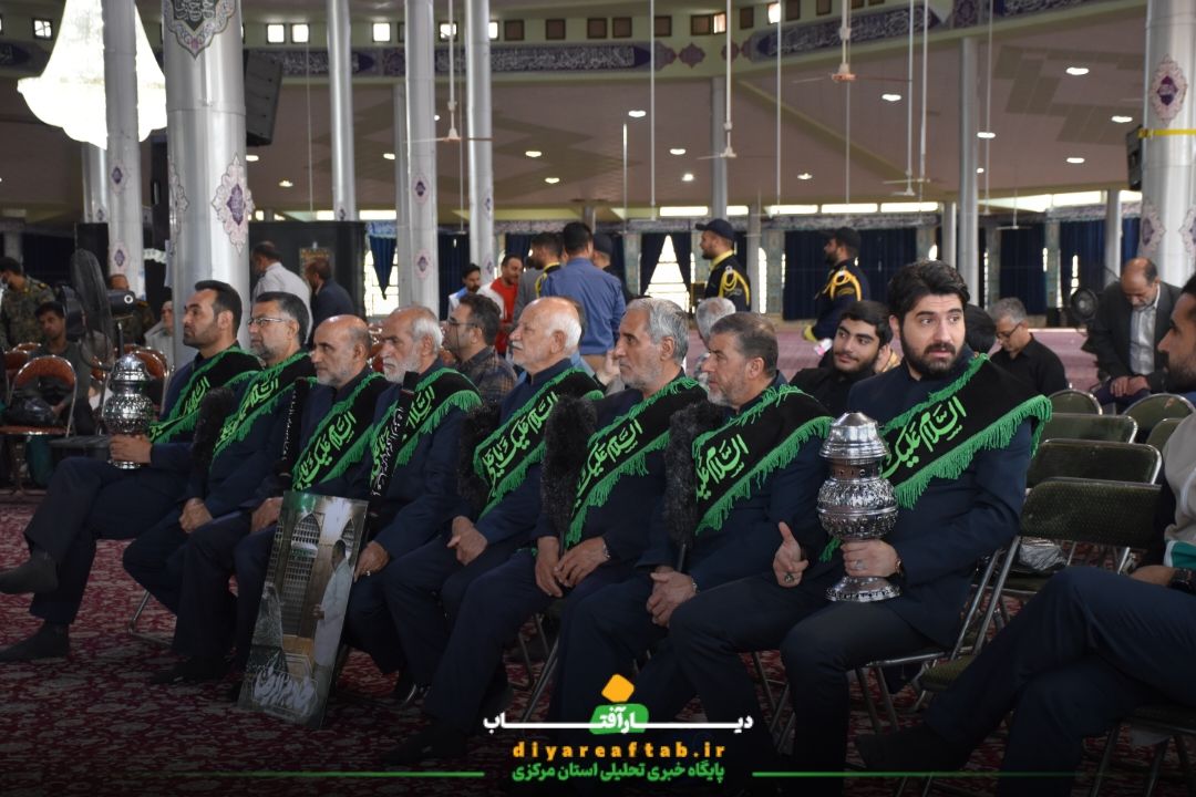 مراسم بزرگداشت اولین سالگرد شهید جمهور در اراک
