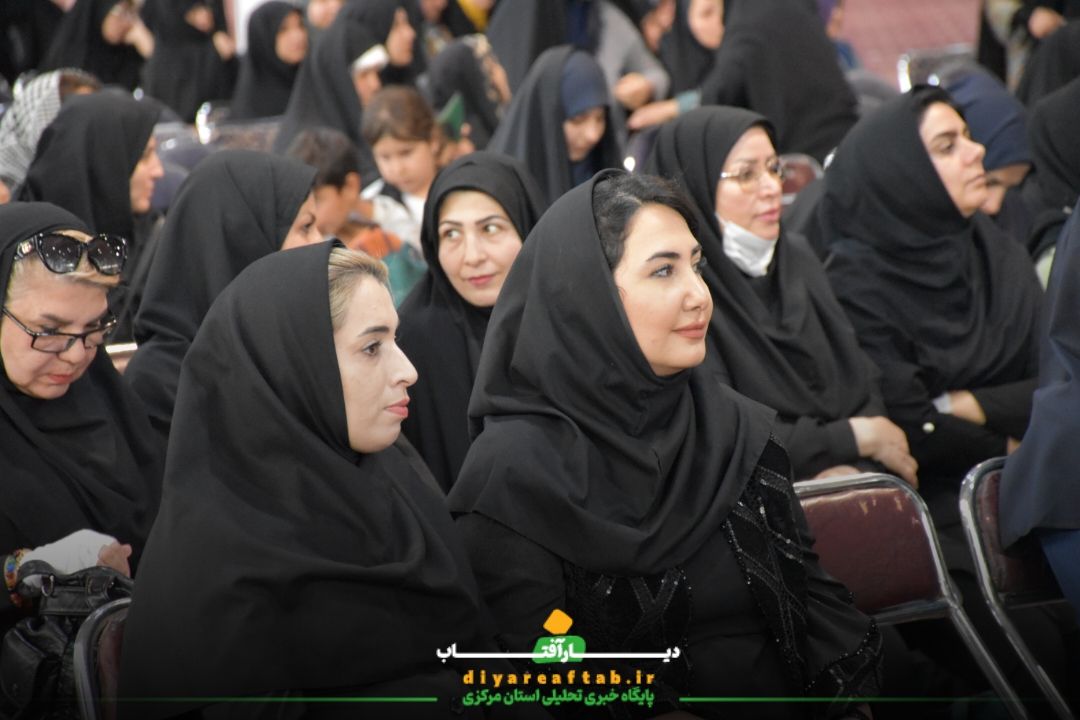 مراسم بزرگداشت اولین سالگرد شهید جمهور در اراک