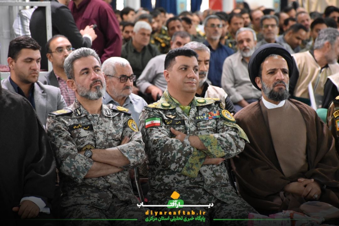مراسم بزرگداشت اولین سالگرد شهید جمهور در اراک