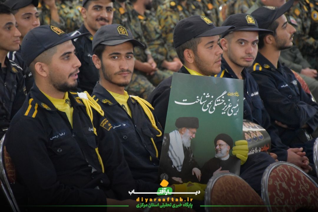 مراسم بزرگداشت اولین سالگرد شهید جمهور در اراک