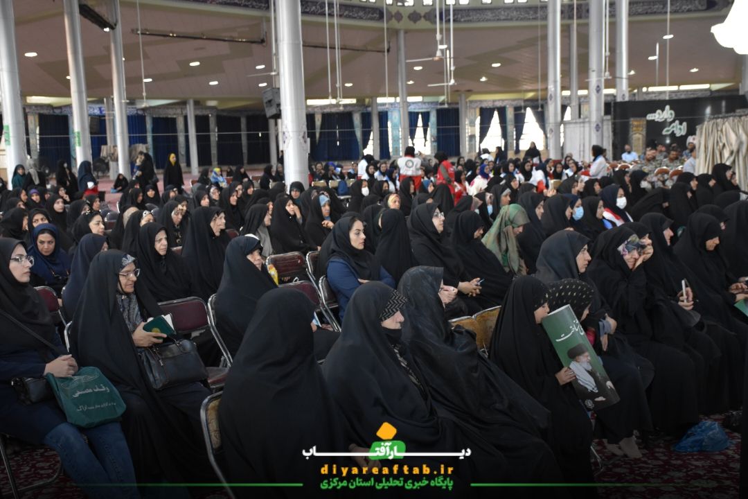 مراسم بزرگداشت اولین سالگرد شهید جمهور در اراک
