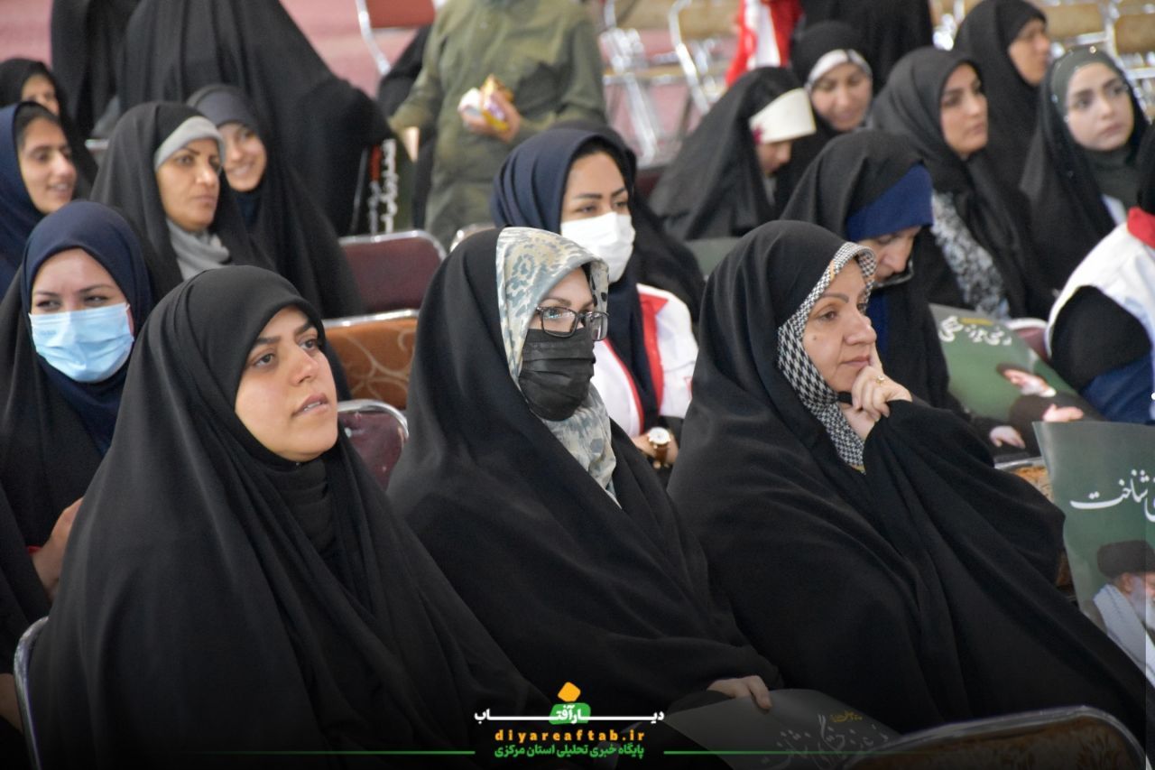 مراسم بزرگداشت اولین سالگرد شهید جمهور در اراک