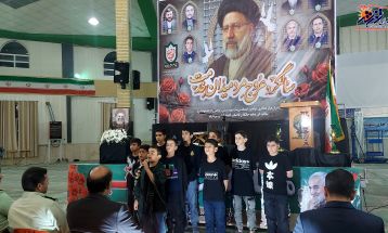 گرامیداشت اولین سالگرد شهید جمهور در تفرش