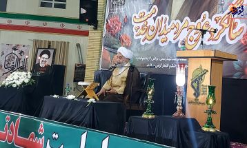 گرامیداشت اولین سالگرد شهید جمهور در تفرش