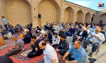 دعای باشکوه عرفه در تفرش