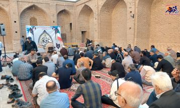 دعای باشکوه عرفه در تفرش