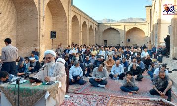دعای باشکوه عرفه در تفرش