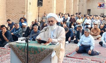 دعای باشکوه عرفه در تفرش