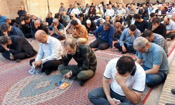 دعای باشکوه عرفه در تفرش