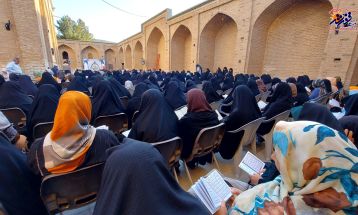 دعای باشکوه عرفه در تفرش