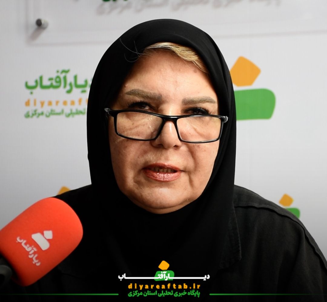 حمایت بانوی ورزشکار اراکی از نیروهای مسلح ایران