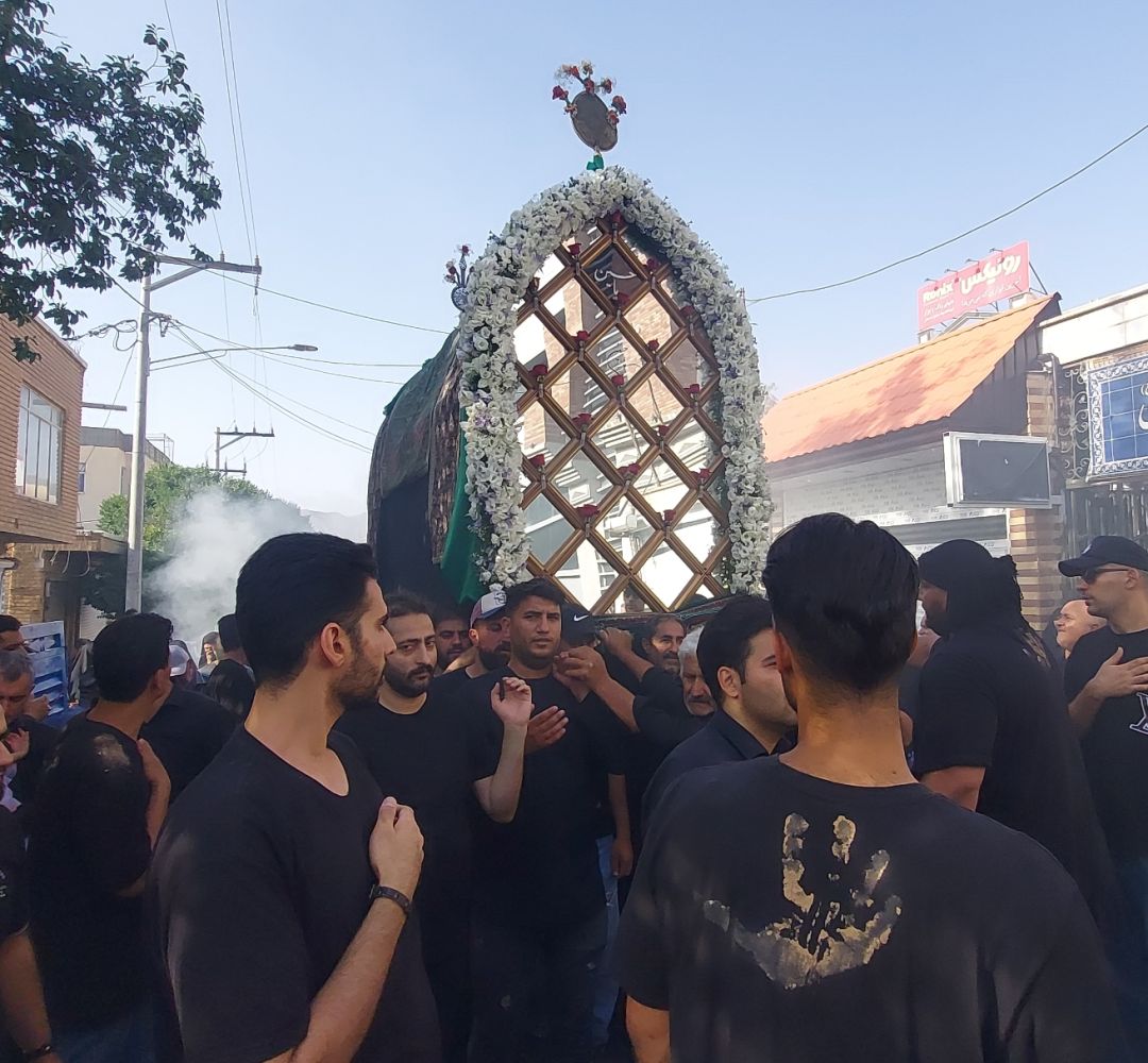 آئین نخلگردانی در شهر تفرش