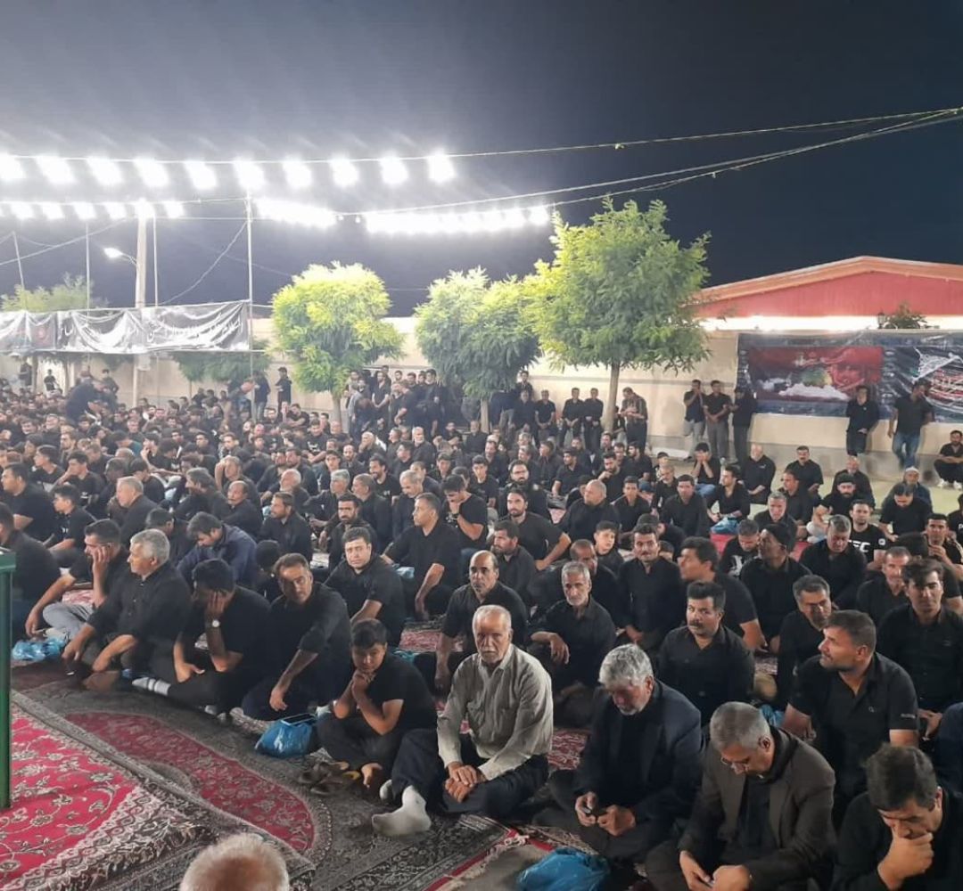 مراسم شام غریبان حسینی در داودآباد