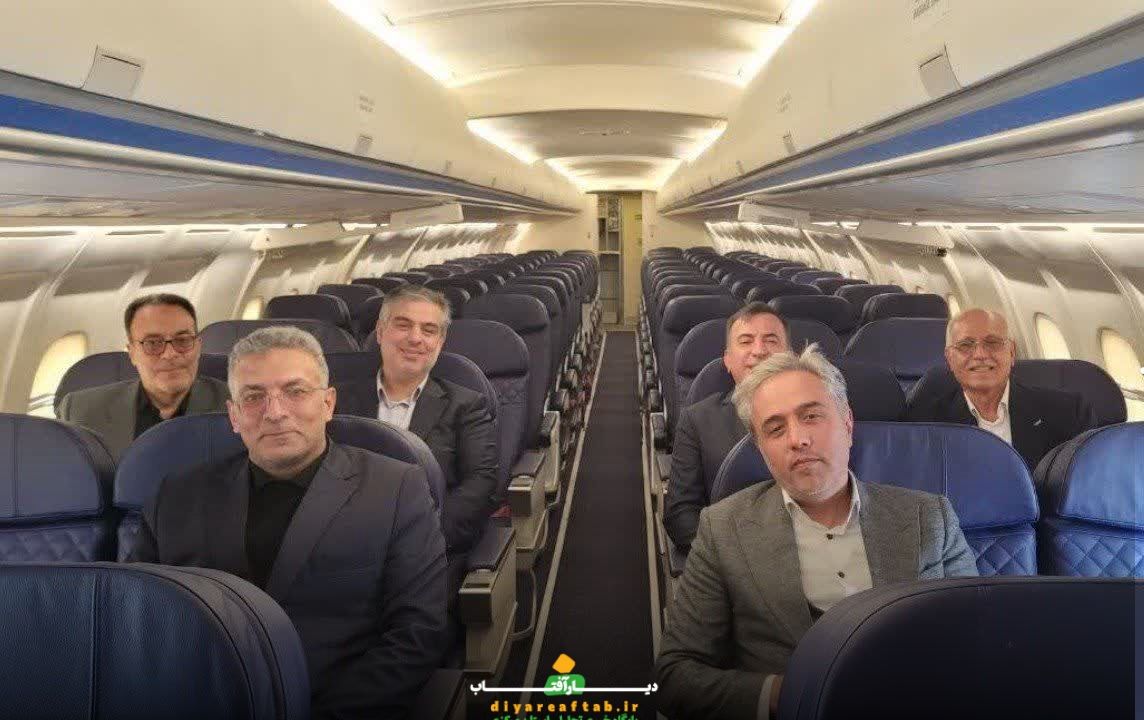 آئین رونمایی از هواپیمایی «اراک‌ ایر»