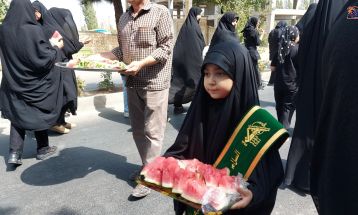 پیاده‌روی جاماندگان حسینی در تفرش