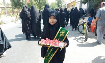 پیاده‌روی جاماندگان حسینی در تفرش